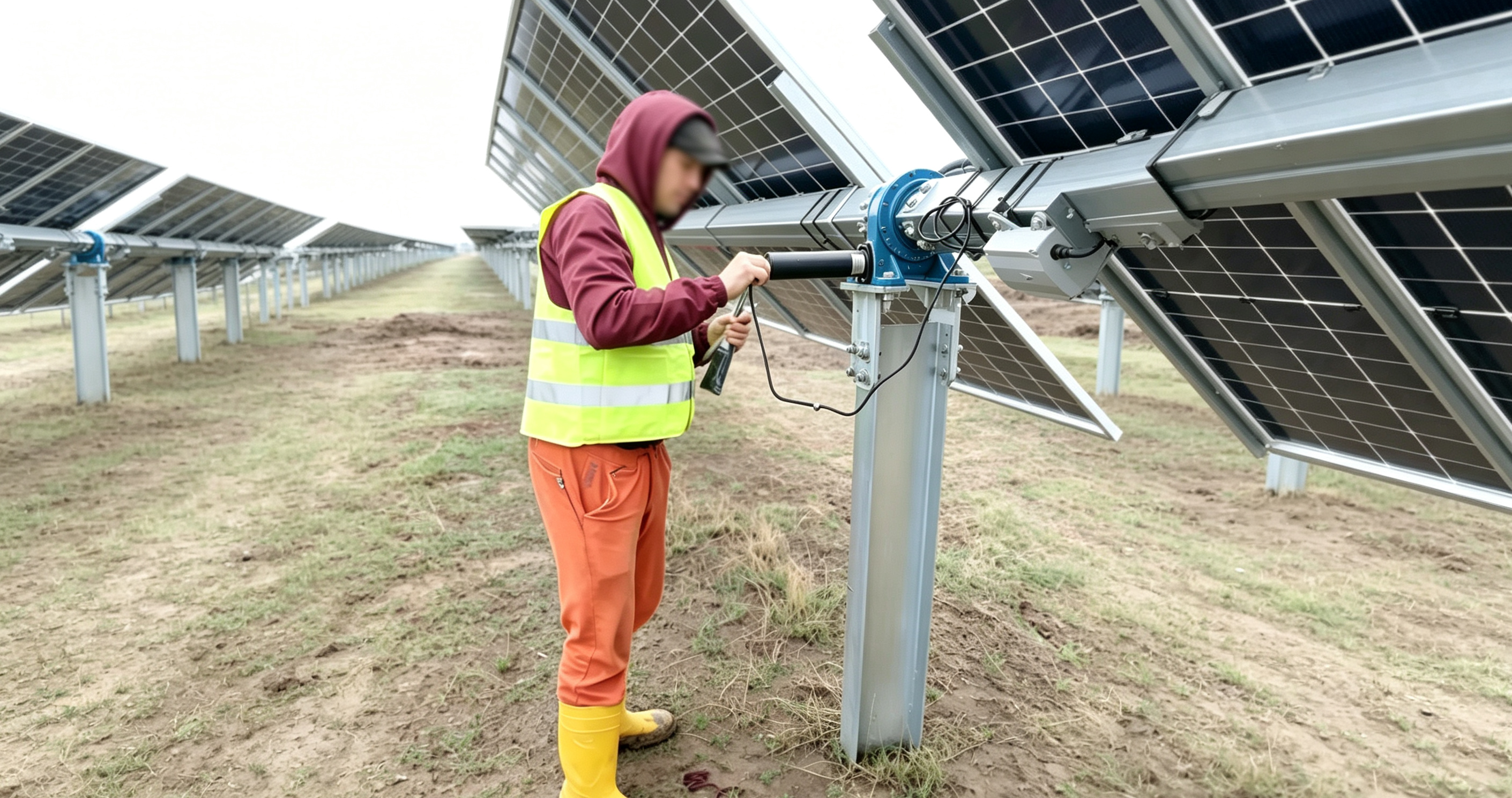 Derniers blogs de l'entreprise sur How much torque does a solar tracker slew drive require?