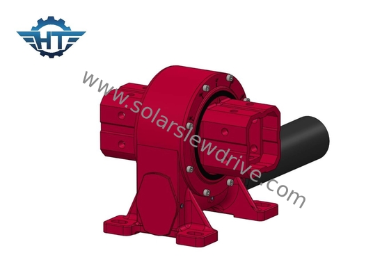 acheter Boîte de vitesses à entraînement à chenille à axe unique avec moteur électrique pour système de suivi de montage PV online manufacture