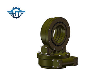 acheter Double boîte de vitesse d'entraînement de groupe d'axe de 7 pouces avec le moteur électrique de C.C 24v pour le système de piste solaire online manufacture