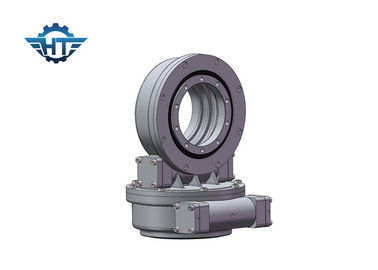 Double boîte de vitesse d'entraînement d'anneau de groupe d'axe avec le moteur adapté planétaire pour le traqueur solaire