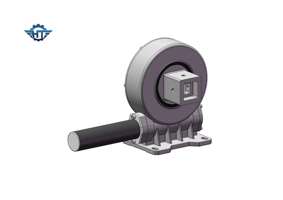Industrial OEM Double Enveloping Small Slew Drive White Worm Gear